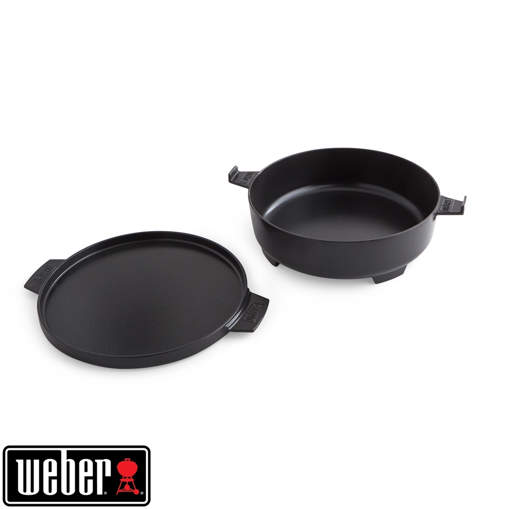Cocotte 2 en 1 pour Gourmet BBQ System