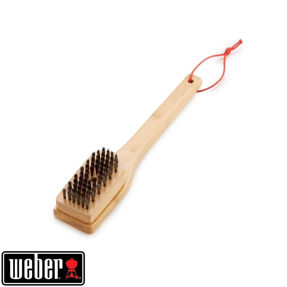 Brosse de nettoyage poignÃ©e bambou H.30 cm