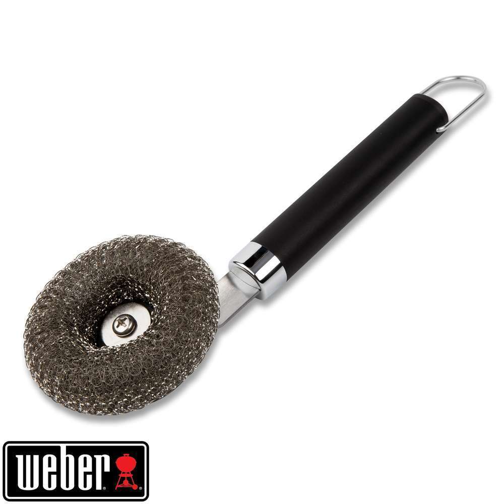 Brosse tÃªte Ã  Ã©ponge mÃ©tallique - H. 30 cm