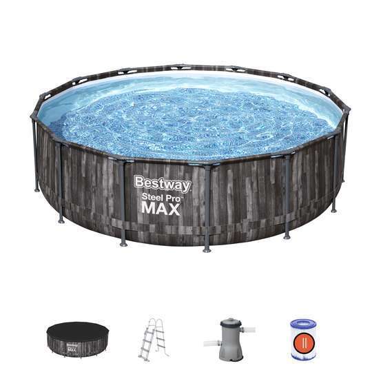 Piscine hors-sol tubulaire Steel Pro Max - 427x107 cm