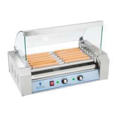 Appareil machine à hot dogle inox 12 saucisses 1 400W