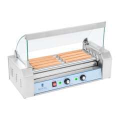 Appareil machine à hot dogle inox 8 saucisses 1 000W