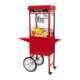 Machine à popcorn rougele 1 600W avec chariot
