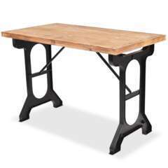 Table de dÃ®ner sapin dessus de table bois