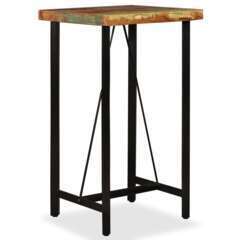 Table haute bar bois de rÃ©cupÃ©ration 107cm