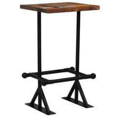 Table haute bar bois rÃ©cupÃ©ration 107cm