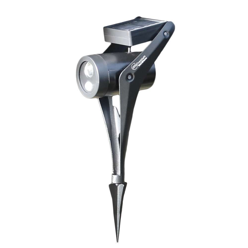 Spot de jardin : noir, 10x11x32cm