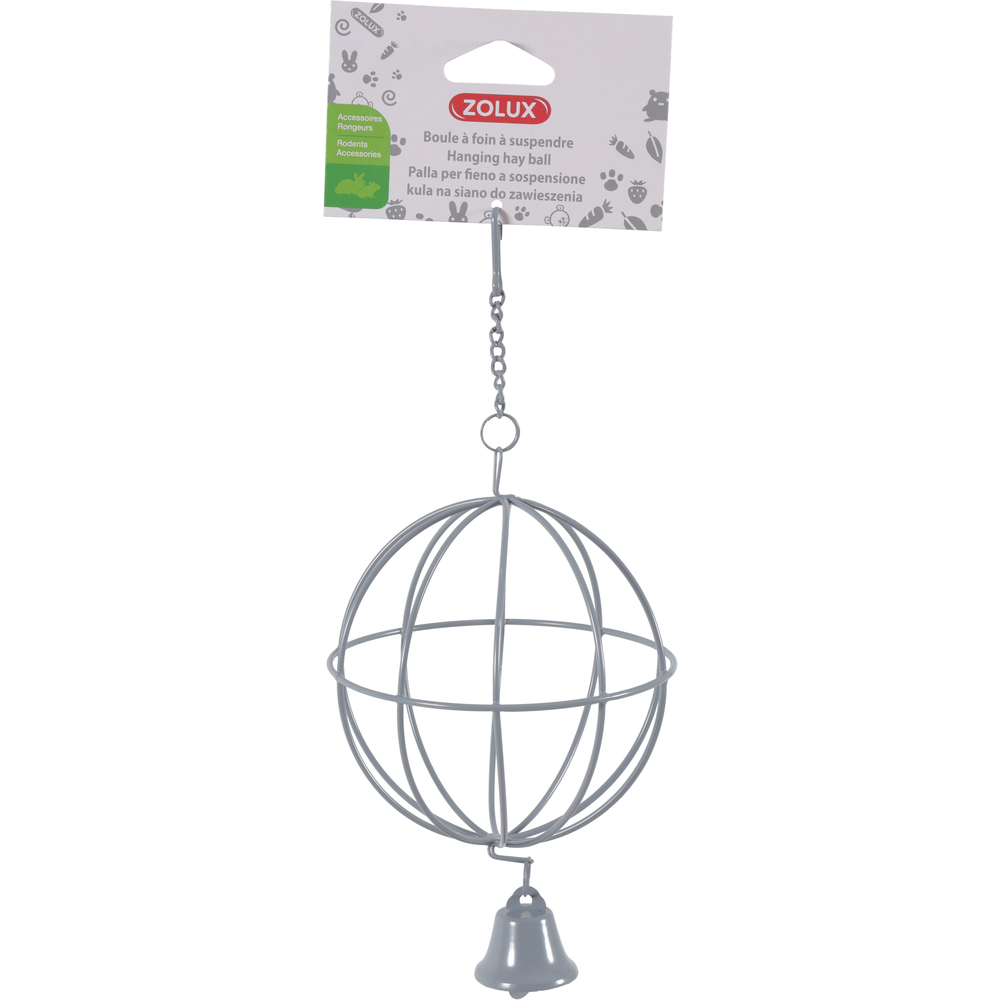 BOULE FOIN SUSPENDRE PM GRIS-(896211)