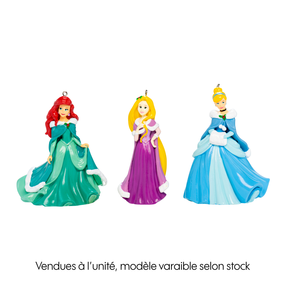 Suspension de Noël : princesse Disney, décoration du sapin - H.10cm