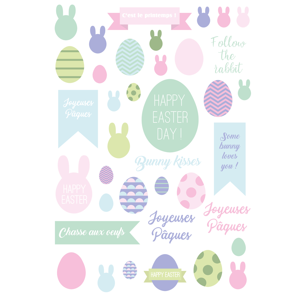 RUB ON TRANSFERTS A5 EASTER MO-(901996)