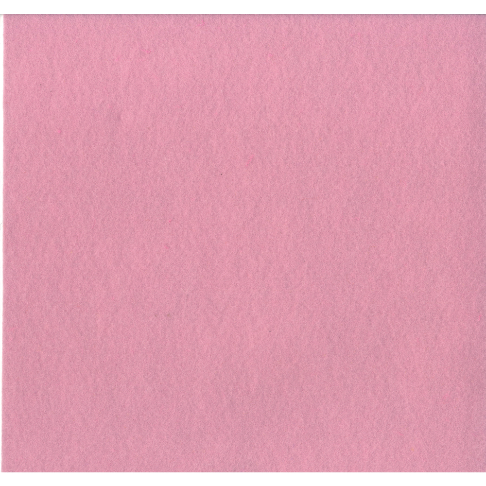 Feuille de feutre 30x30cm 2mm rose pale