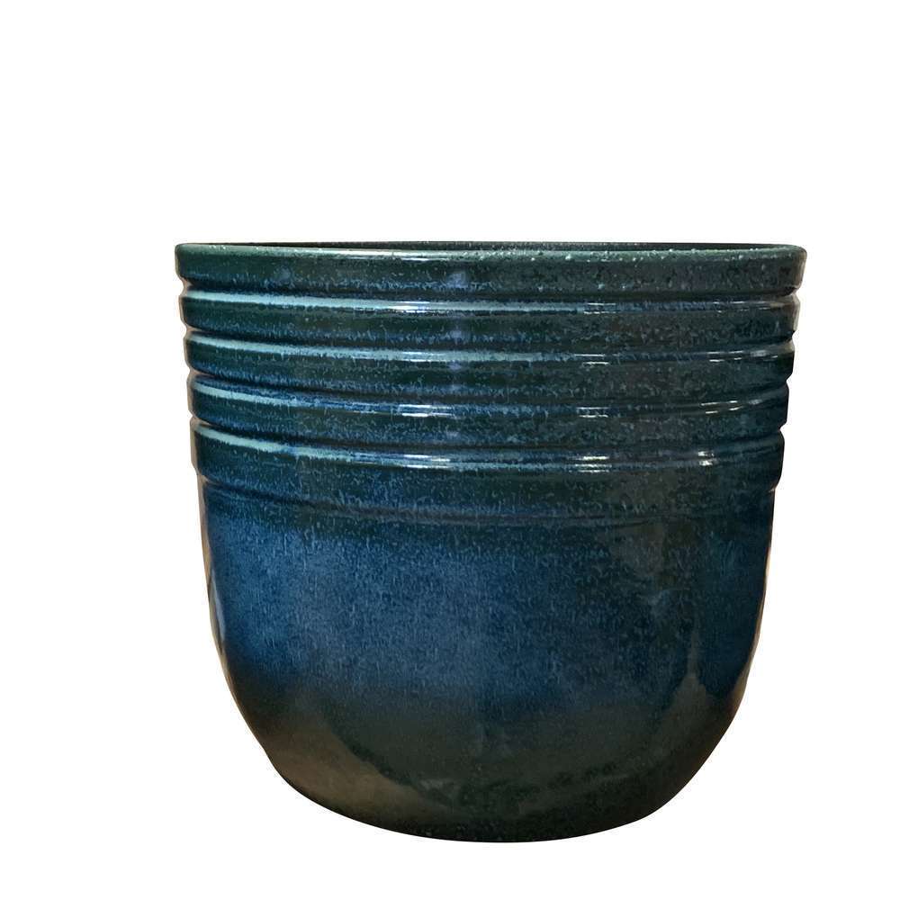 Pot Massaya Blue Wawe Ã27 cm