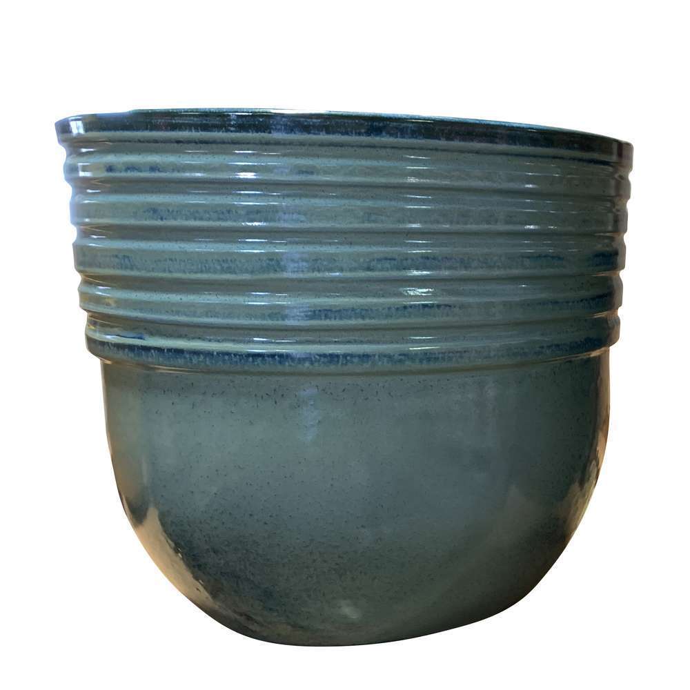 Pot Massaya Blue Wawe Ã34 cm