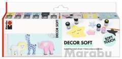 Marabu Decor Soft set débutant, 6 x 15 ml