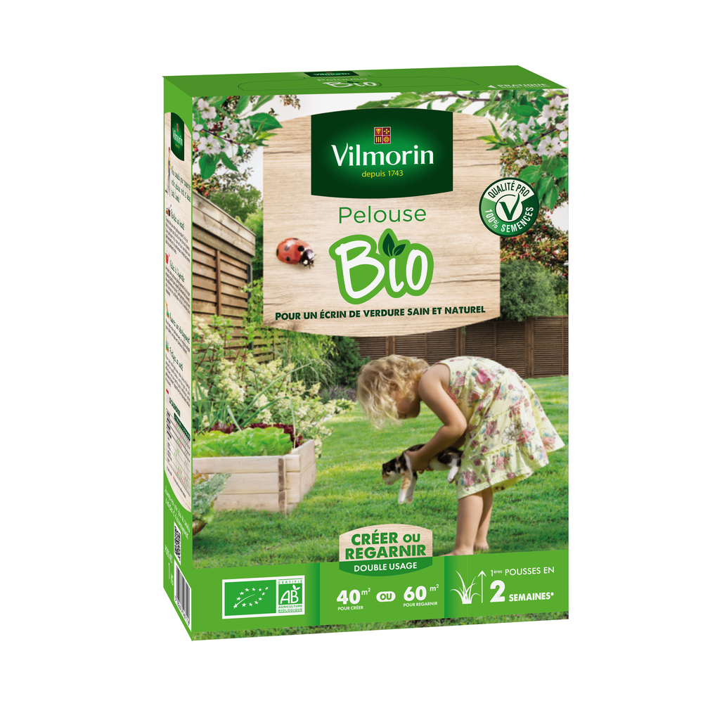 Pelouse bio boite 1 kg