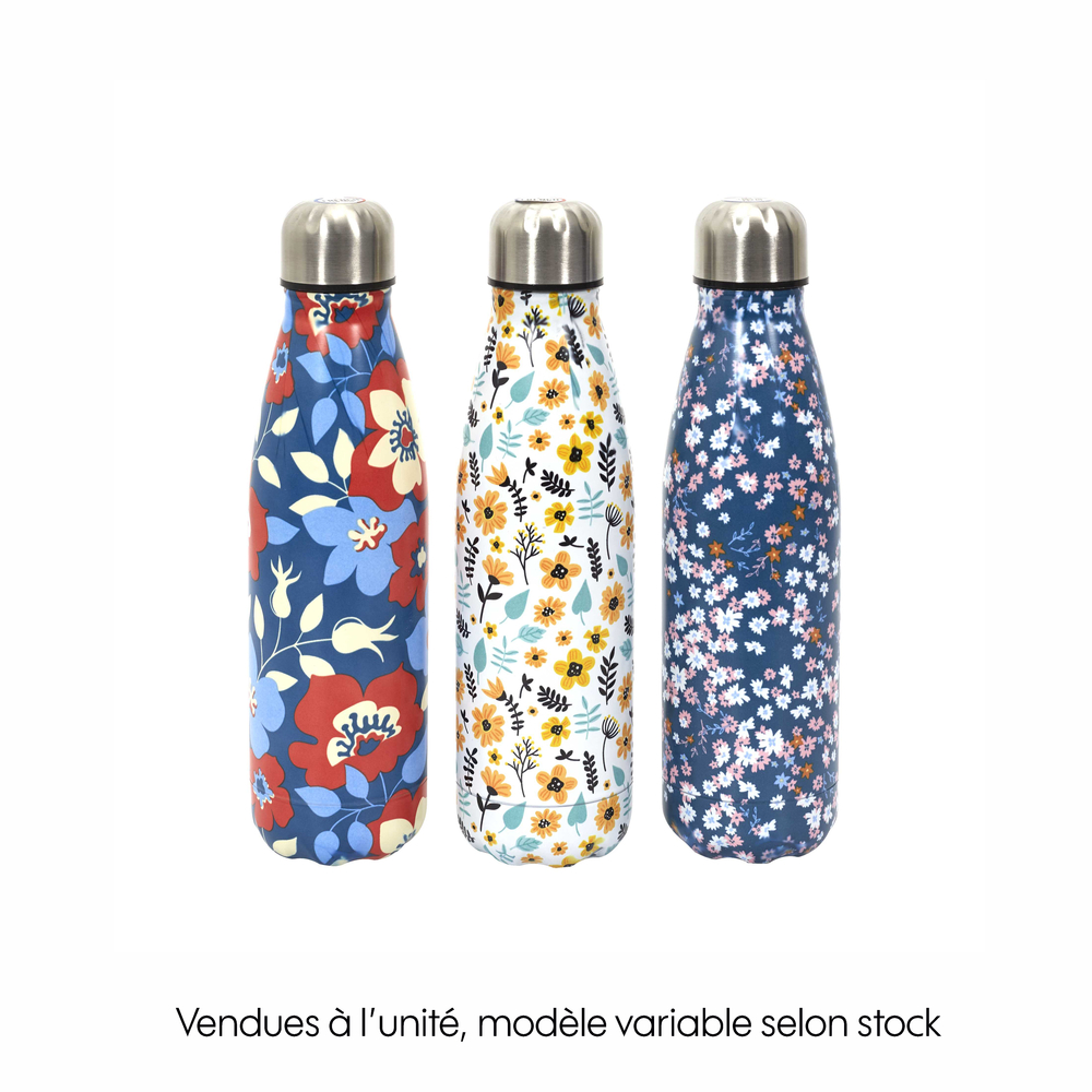 GOURDE FLOWERS 50CL-(909091)