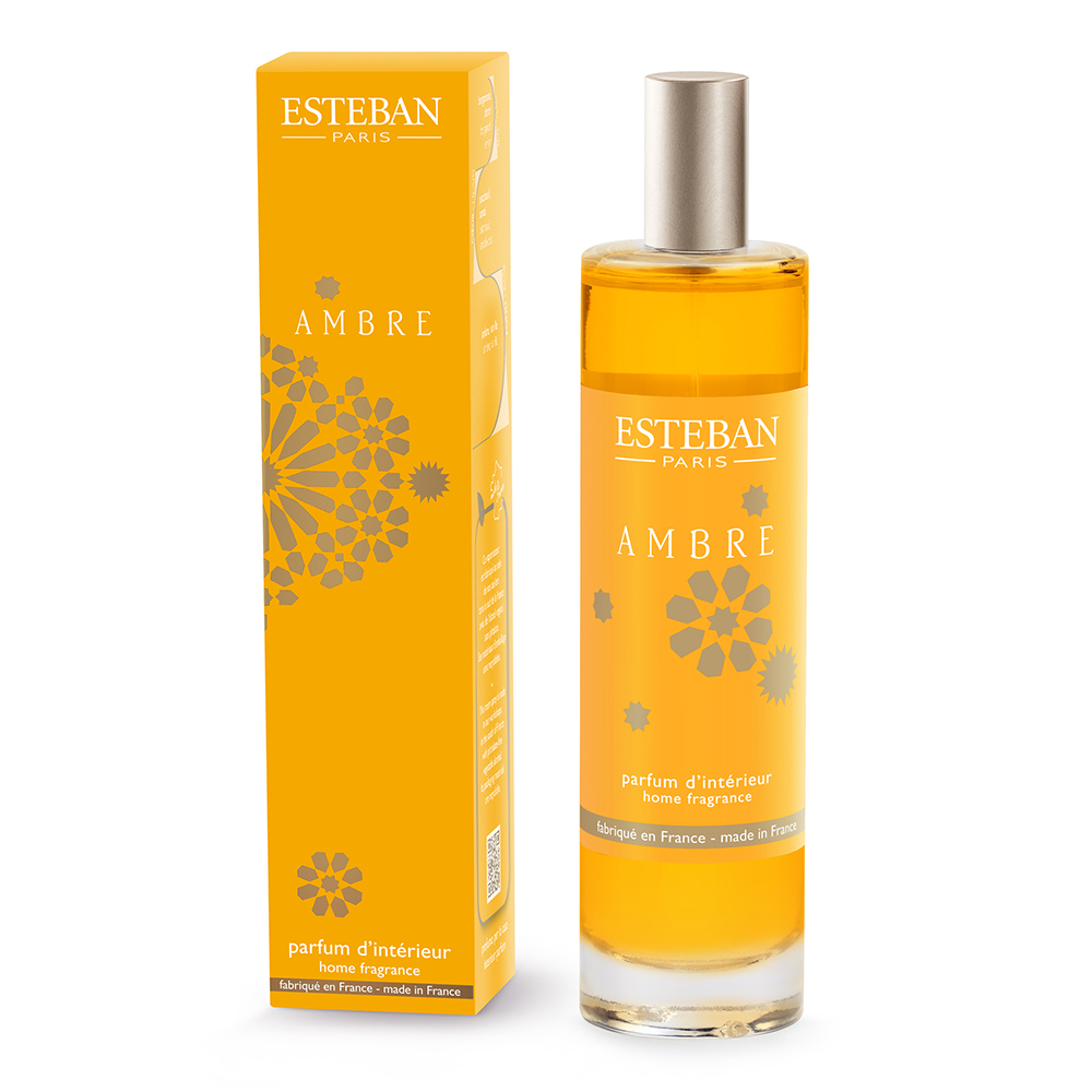 Vaporisateur parfum d'intérieur Ambre - 75 ml