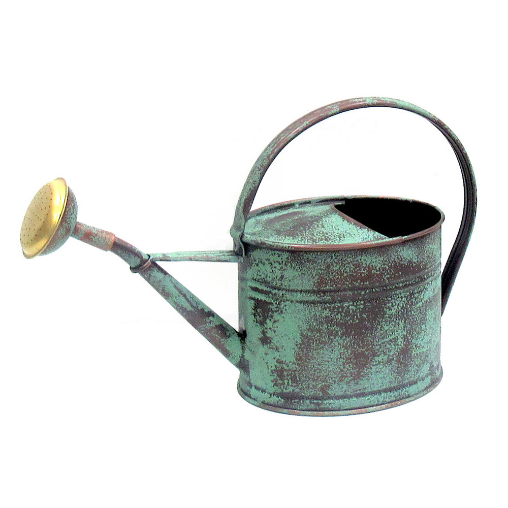 Arrosoir galvanisé d’une contenance de 1,75L Vert vieilli