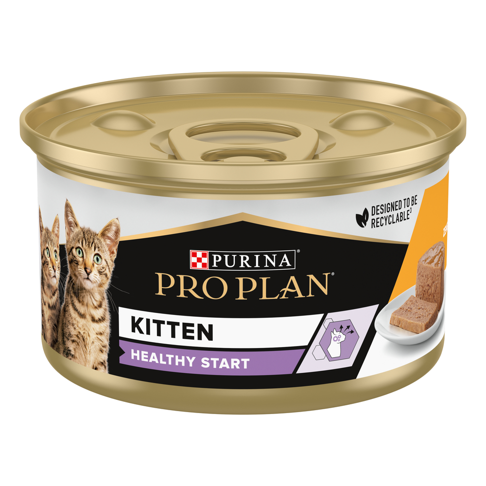 PP CAT JUNIOR POULET 85G-(910999)