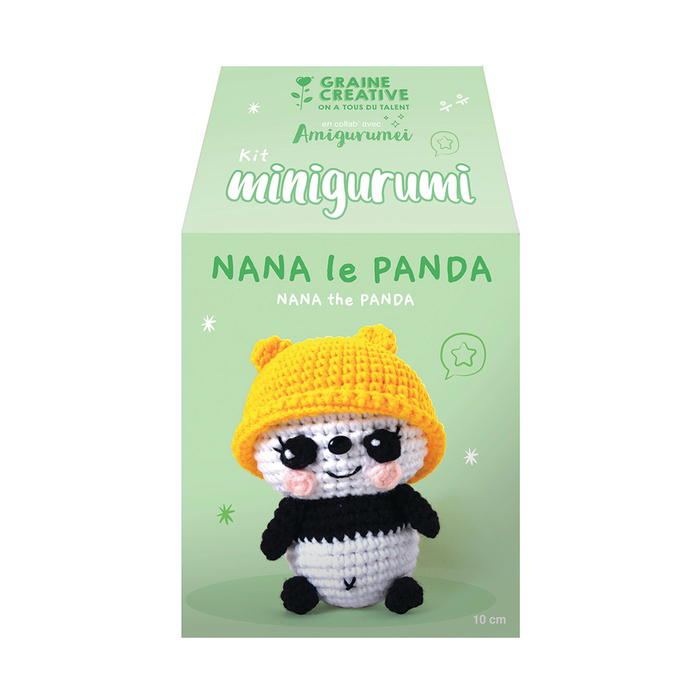 KIT AMIGURUMI PANDA-(912385)