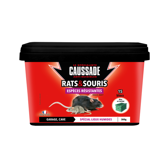 Anti-nuisible Rats & Souris espèces résistantes - 300 g