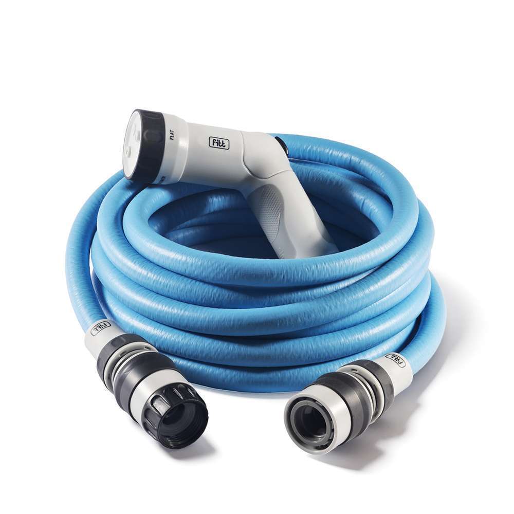 Tuyau d'arrosage Ikon extensible L15m- Bleu