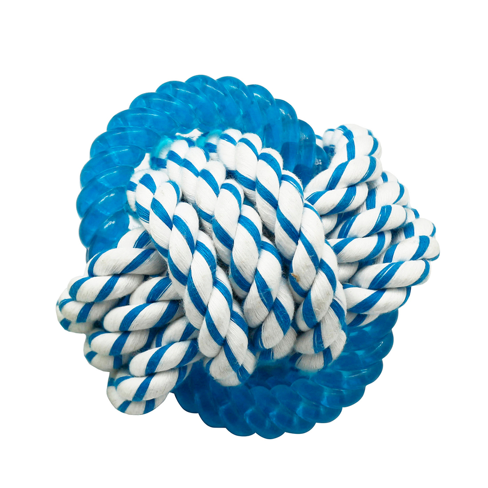 Balle pour chien avec cordage Ã6,35 cm