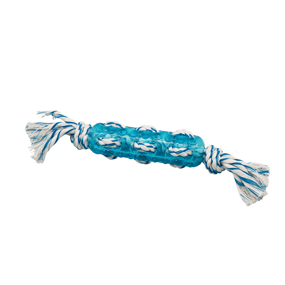 Balle pour chien avec cordage Ã13 cm