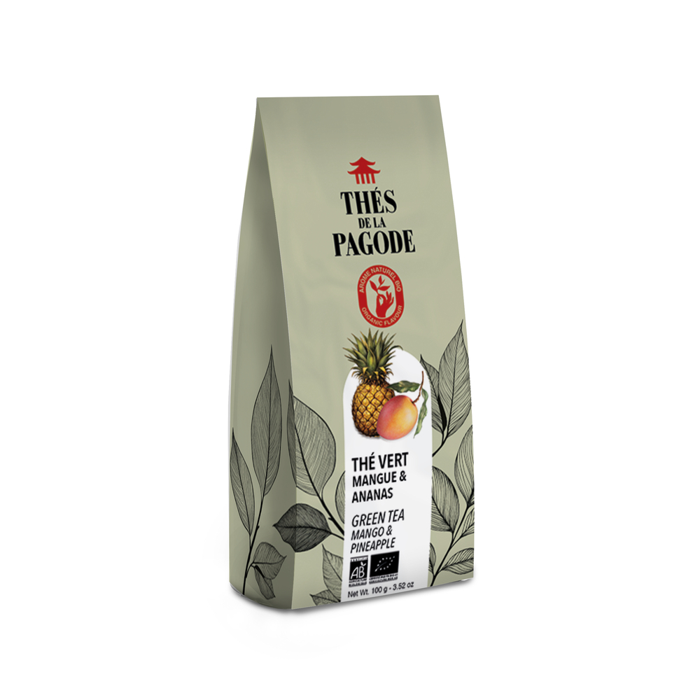 Thé vert Mangue & Ananas bio 100g