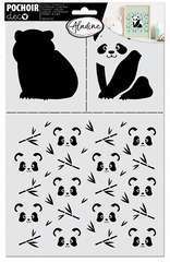 Pochoir déco panda