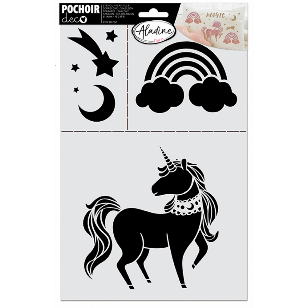 POCHOIR DECO LICRONES-(913614)