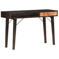 Table console Bois de récupération massif - 118x35x76cm