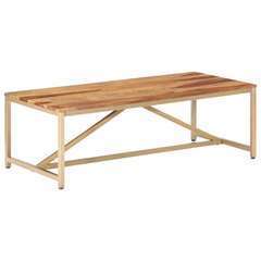 Table basse Bois solide - 120x60x40cm