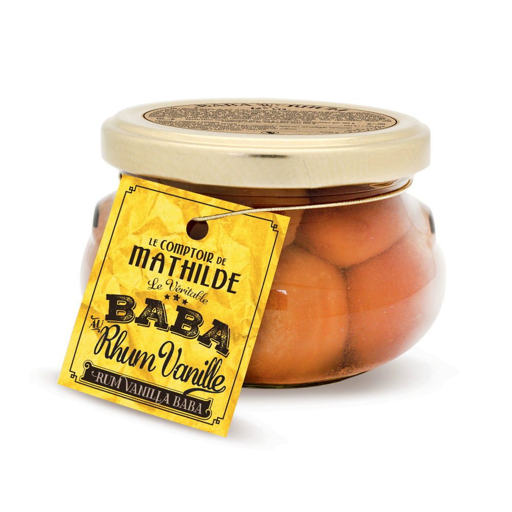 Baba au rhum saveur vanille 320g