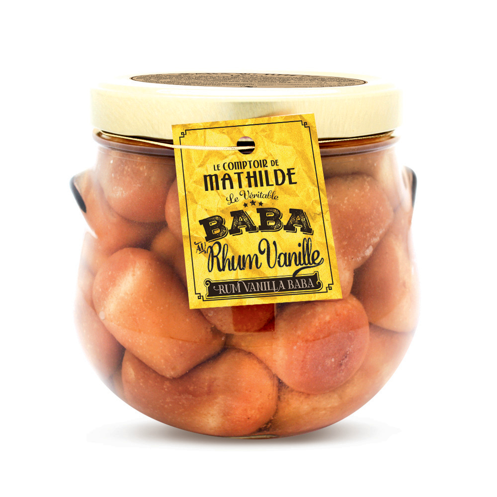 Baba au rhum saveur vanille 760g