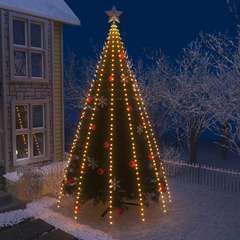 Guirlande lumineuse filet d'arbre de Noël 500 LED IP44 500 cm