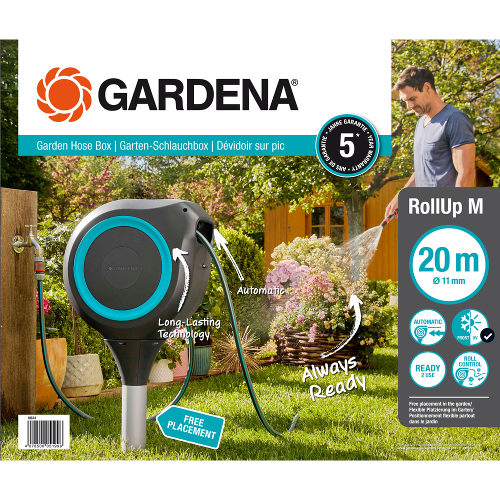 Dévidoir automatique sur pic RollUp M 20 m