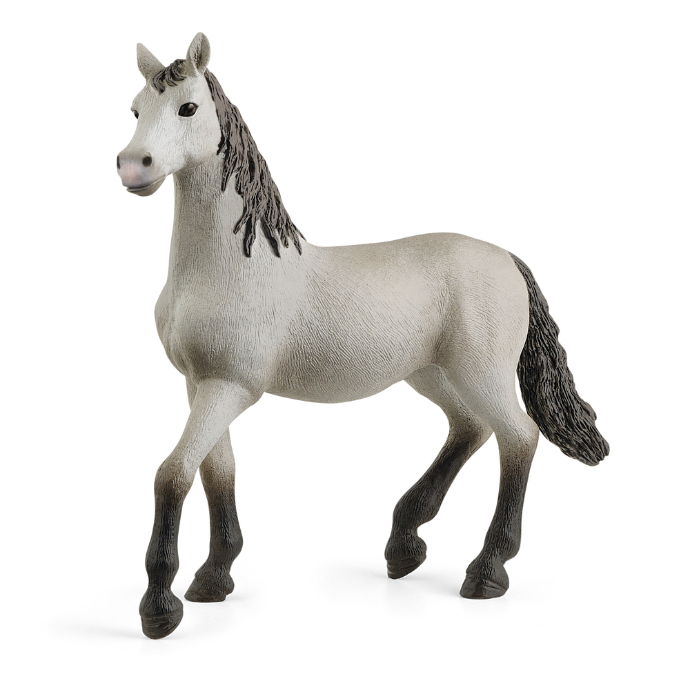 Figurine de poulain pure race espagnole pour enfant en plastique
