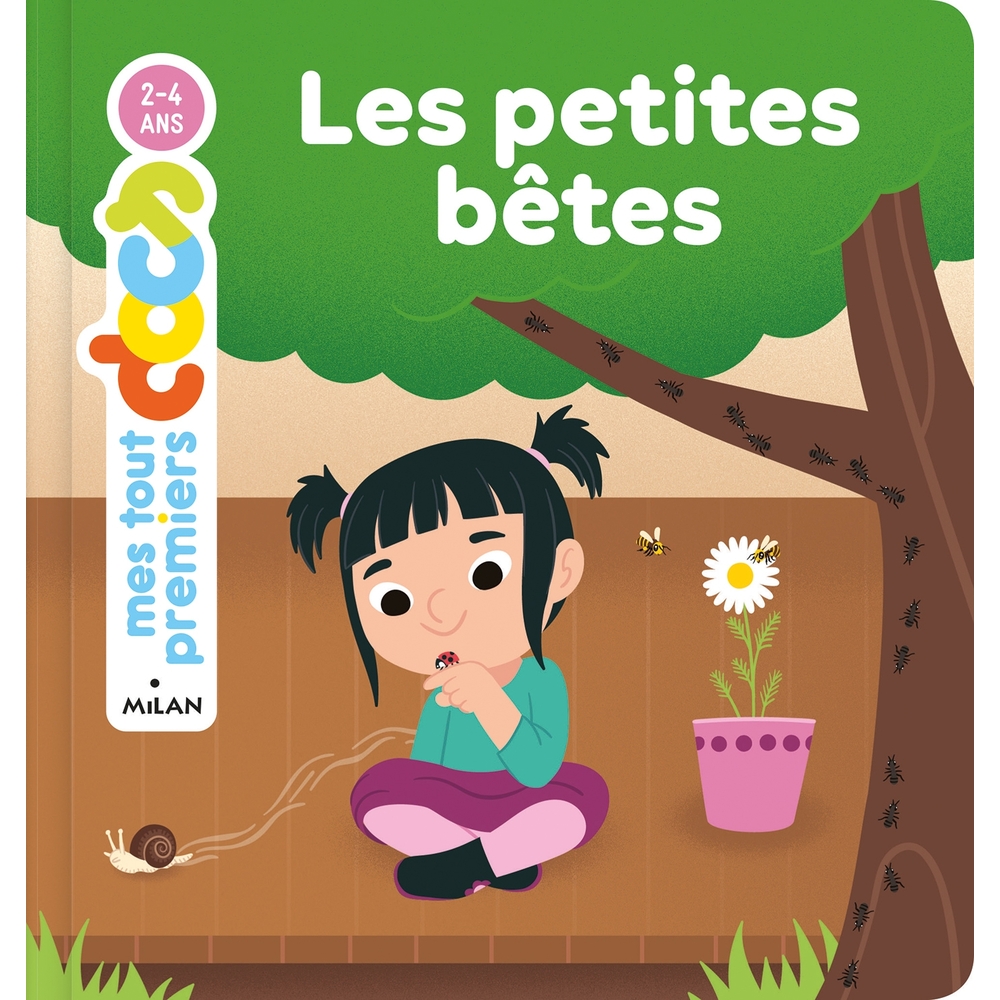 Livre pour enfant, mes tout premiers docs : les petites bêtes