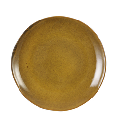 ASSIETTE TABO OCRE H3XD26.5-(929094)