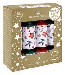 Crackers Mini Fleurs Noel