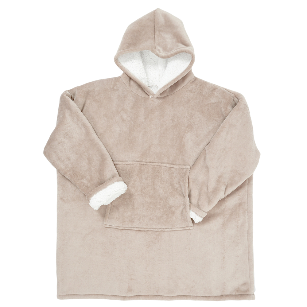 Sweat capuche d int rieur Sherpa en lin Sensly Truffaut