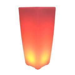 Vase lumineux LED multicolore 303268 H70cm avec télécommande
