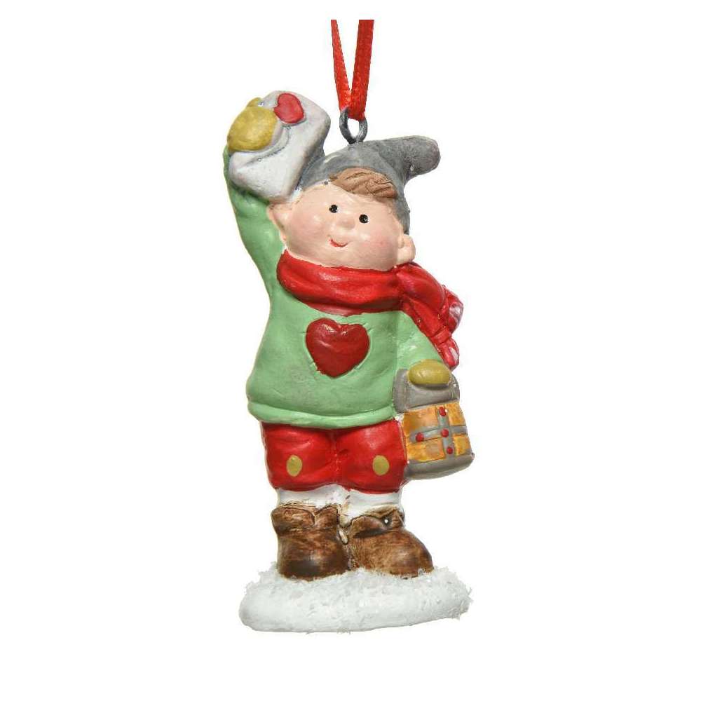 Enfant en terre cuite Ã  suspendre