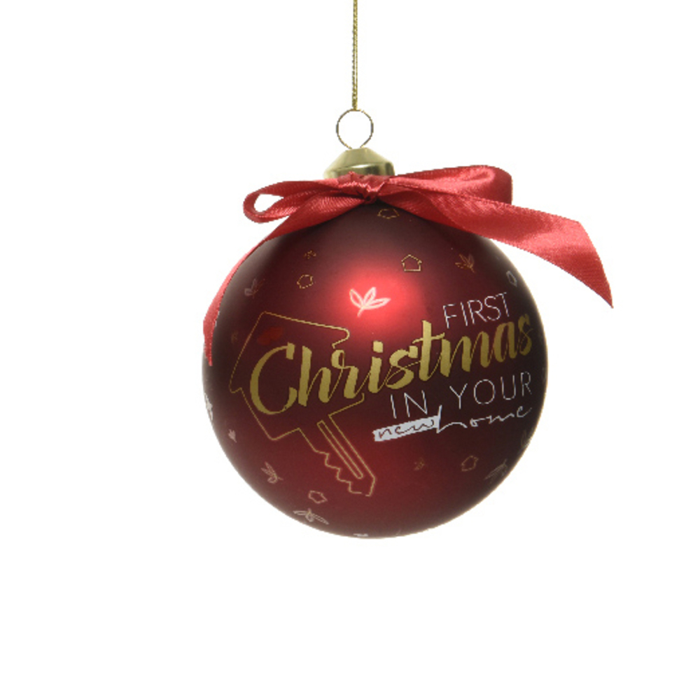 Boule de NoÃ«l Christmas Ã10 cm