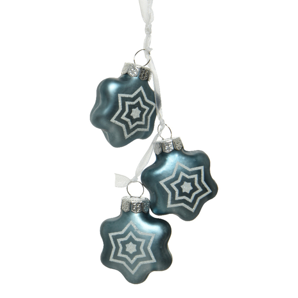 Etoiles en verre Ã  suspendre