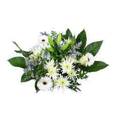 Bouquet de fleurs ''Florelite Blanc''
