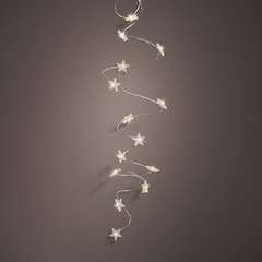 Guirlande lumineuse plumes - 3 m - blanc chaud - Lumineo 