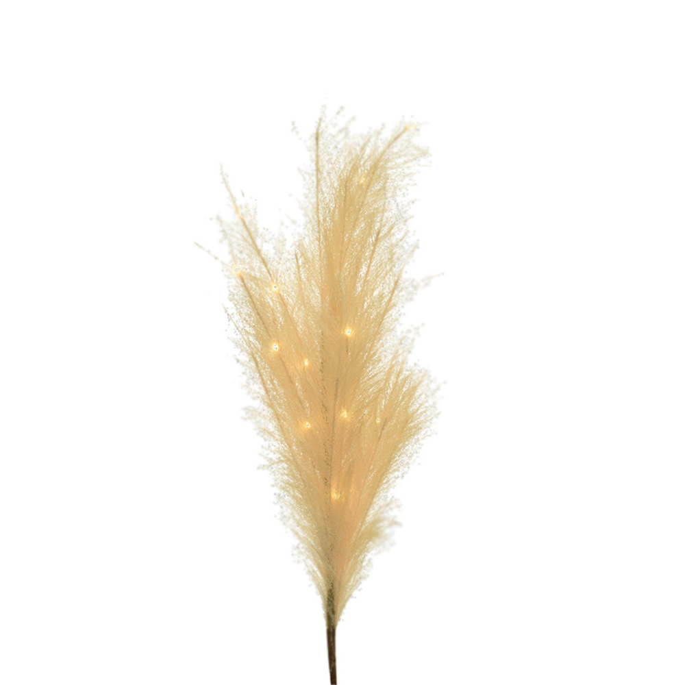 Herbe Pampa Intérieur S P H 118 Cm 15 led blanc
