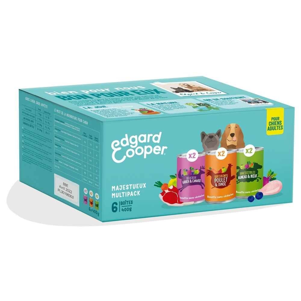 Multipack pâtées naturelles pour Chien 6x400g